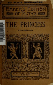 Cover of edition princessrecasta00tenn