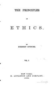 Cover of edition principlesethic01unkngoog