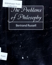Cover of edition problemsofphilos00bert_0