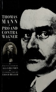 Cover of edition procontrawagner0000mann