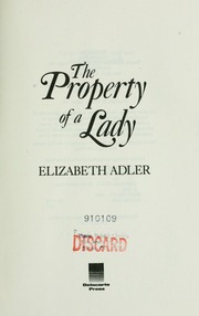 Cover of edition propertyoflad00adle