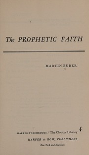 Cover of edition propheticfaith0000unse