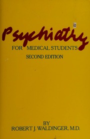 Cover of edition psychiatryformed0000wald