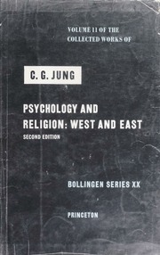 Cover of edition psychologyreligi11jung