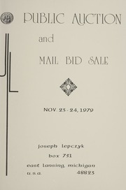 Public Auction and Mail Bid Sale : November 1979
