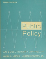 Cover of edition publicpolicyevol0000lest_y6c2