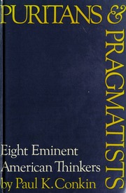 Cover of edition puritanspragmati0000conk