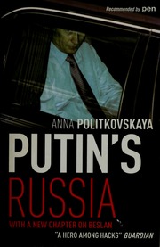 Cover of edition putinsrussia00polirich