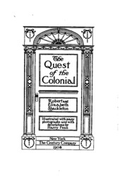 Cover of edition questcolonial00shacgoog