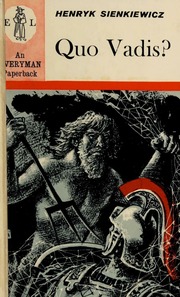 Cover of edition quovadis0000sien
