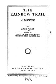 Cover of edition rainbowtrailaro00greygoog