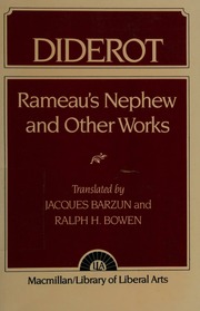 Cover of edition rameausnephewoth0000dide