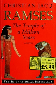 Cover of edition ramsestempleofmi00jacq