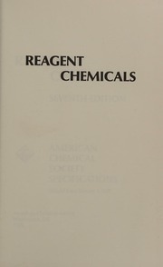 Cover of edition reagentchemicals07edamer