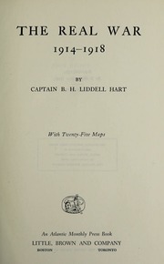Cover of edition realwar19141918w0000lidd