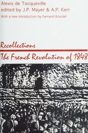Cover of edition recollectionsfre0000tocq
