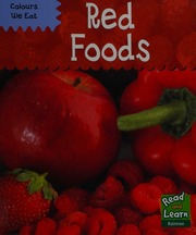 Cover of edition redfood0000whit