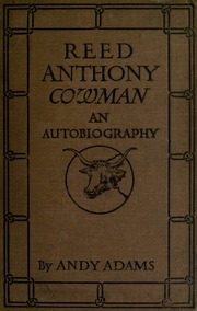 Cover of edition reedanthonycowma00adamrich