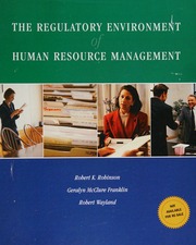 Cover of edition regulatoryenviro0000robi
