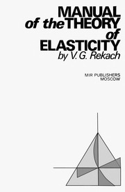 Manual Of The Theory Of Elasticity