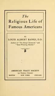 Cover of edition religiouslifeoff00bank