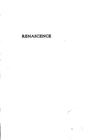 Cover of edition renascenceandot02millgoog