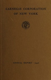 Annual report, 1946