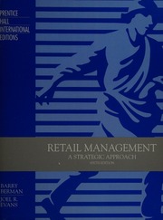 Cover of edition retailmanagement0000berm_l5k5