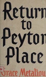 Cover of edition returntopeytonpl0000meta