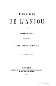 Revue de l'Anjou
