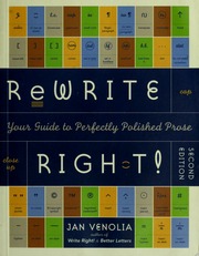 Cover of edition rewriterightyour00veno