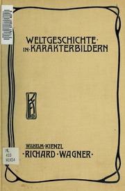 Cover of edition richardwagner00kien