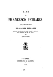 Cover of edition rimedifrancesco02petrgoog