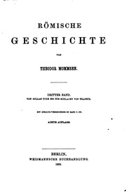 Cover of edition rmischegeschich20mommgoog