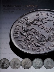 The Robinson S. Brown, Jr. Collection of Large Cents 1793-1839