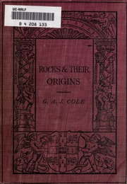 Cover of edition rocksorigins00colerich