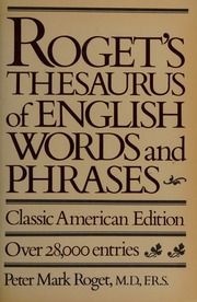 Cover of edition rogetsthesauruso0000roge_i1i6