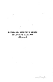 Cover of edition rudyardkiplings00unkngoog