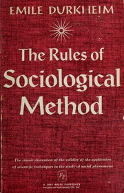 Cover of edition rulesofsociologi00durk