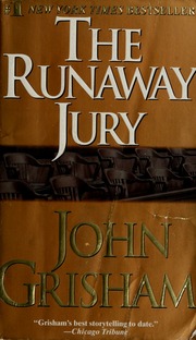 Cover of edition runawayjury00grisrich