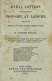 Cover of edition rurallettersothe00byuwill