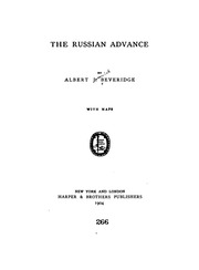 Cover of edition russianadvance00bevegoog