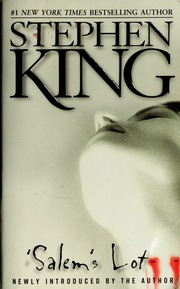 Cover of edition salemslot00king_0
