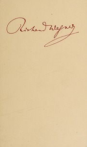 Cover of edition samtlichebriefe0000wagn