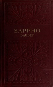 Cover of edition sapphotowhichisa00daudrich