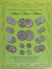 The Sarah Hinckley Collection of Hard Times Tokens