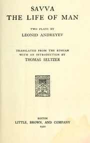 Cover of edition savvathelifeofma00andr