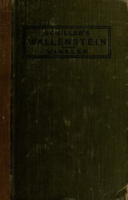 Cover of edition schillerswallens00schi