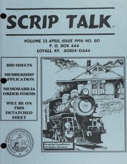 Scrip Talk: April 1996 Issue