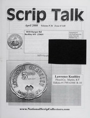 Scrip Talk: April 2008 Issue